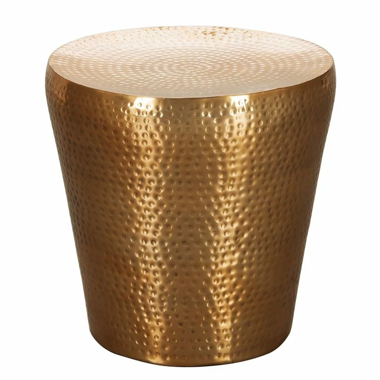 loftscape Red Living Bout de canapé Pierron – Aluminium – Doré