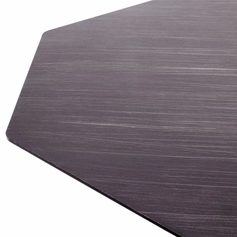 Loftscape Red Living Bout De Canapé Stryker I – Acier – Noir