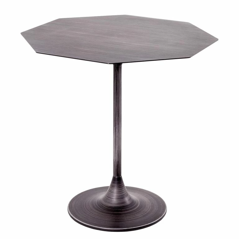 loftscape Red Living Bout de canapé Stryker I – Acier – Noir