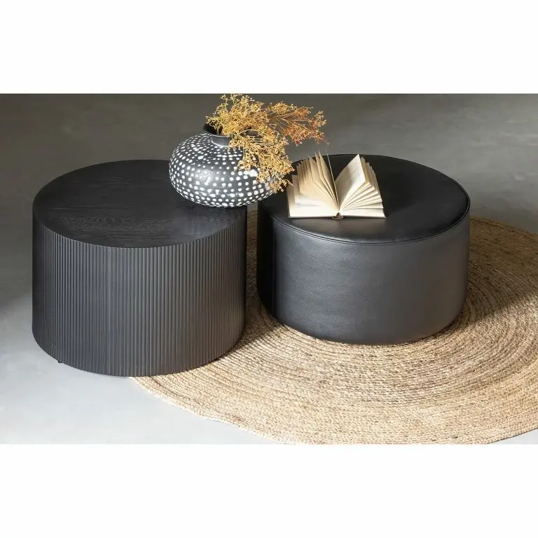 Loftscape Red Living Bout De Canapé Valdora II – Noir