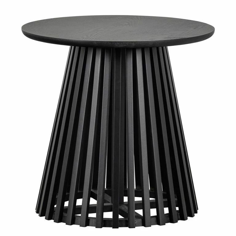 Loftscape Red Living Bout De Canapé Velur – Partiellement En Pin Massif – Pin Noir