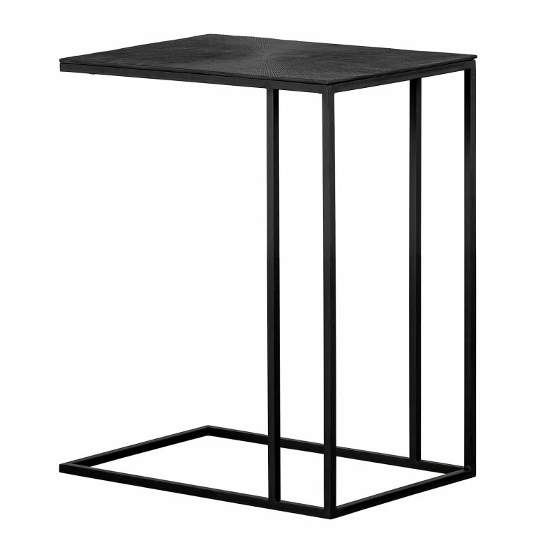 loftscape Red Living Bout de canapé Weegena – Métal – Noir