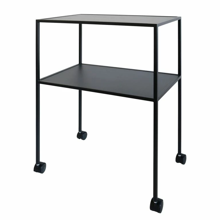 loftscape Red Living Bout de canapé Yeadon – Métal – Noir