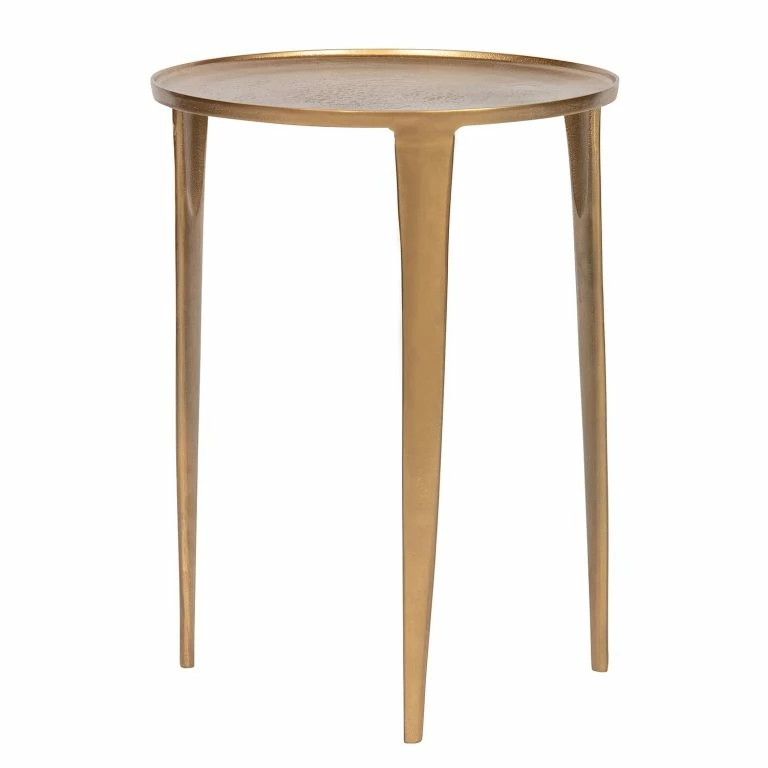 Loftscape Red Living Bouts De Canapé Illo (lot De 2) – Métal – Doré Vieilli