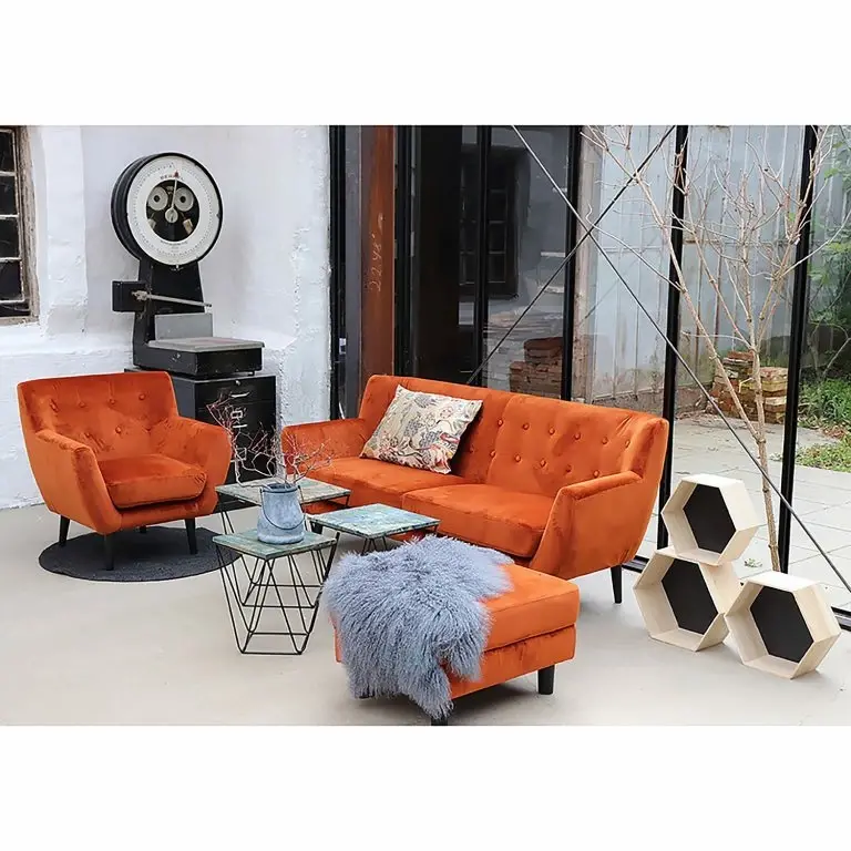 Loftscape Red Living Bouts De Canapé Tarsa (lot De 3) – Bleu