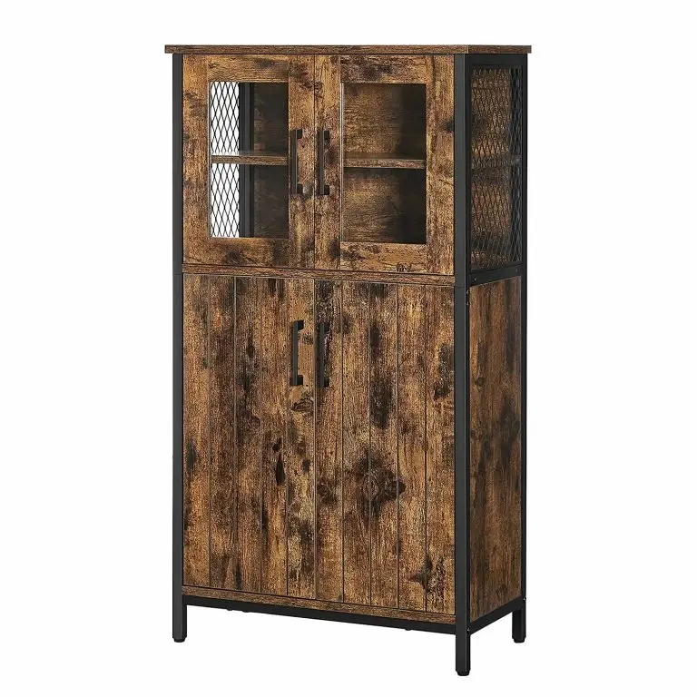 loftscape Red Living Buffet haut Morristown – Marron / Noir