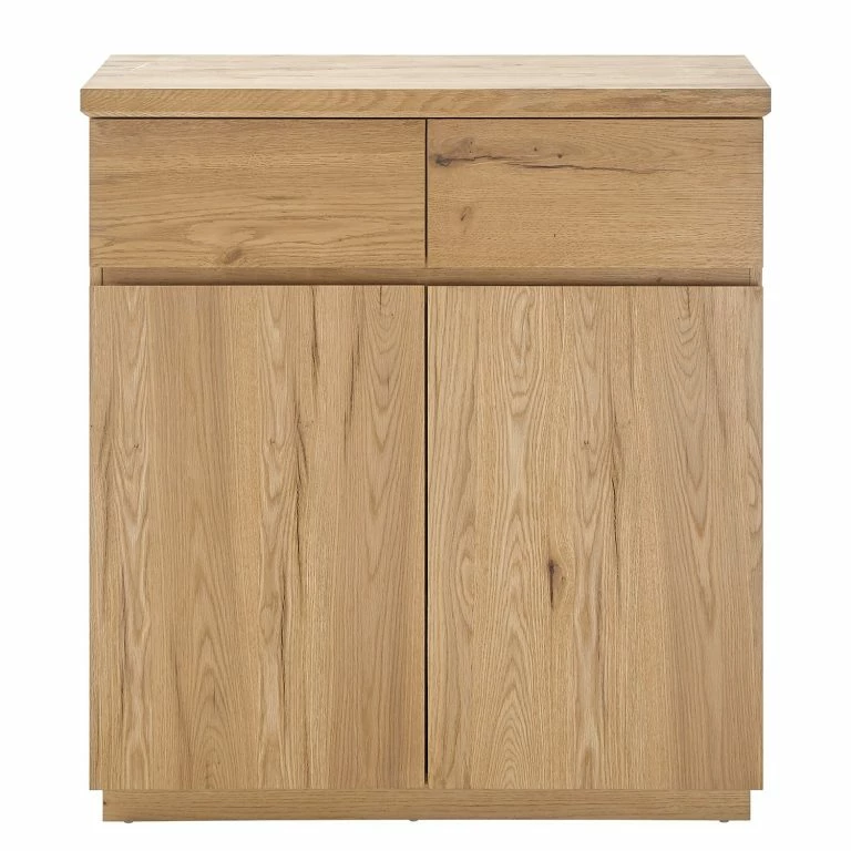 Loftscape Red Living Buffet Marcoola – Placage En Bois Véritable – Chêne à Nœuds