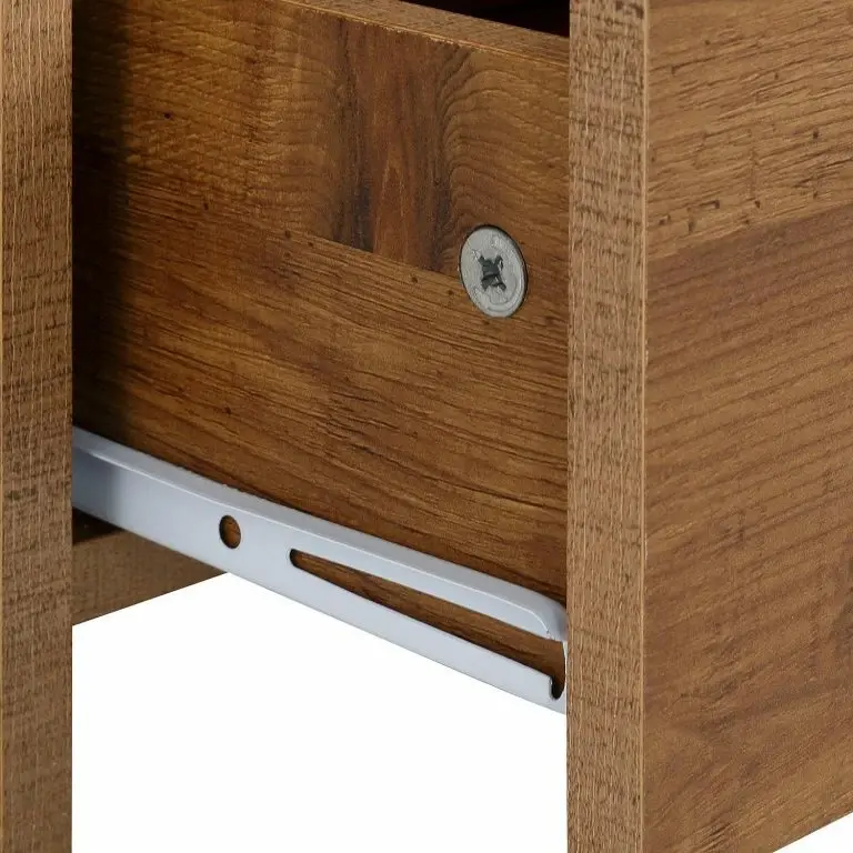 Loftscape Red Living Buffet Routot – Marron / Imitation Béton