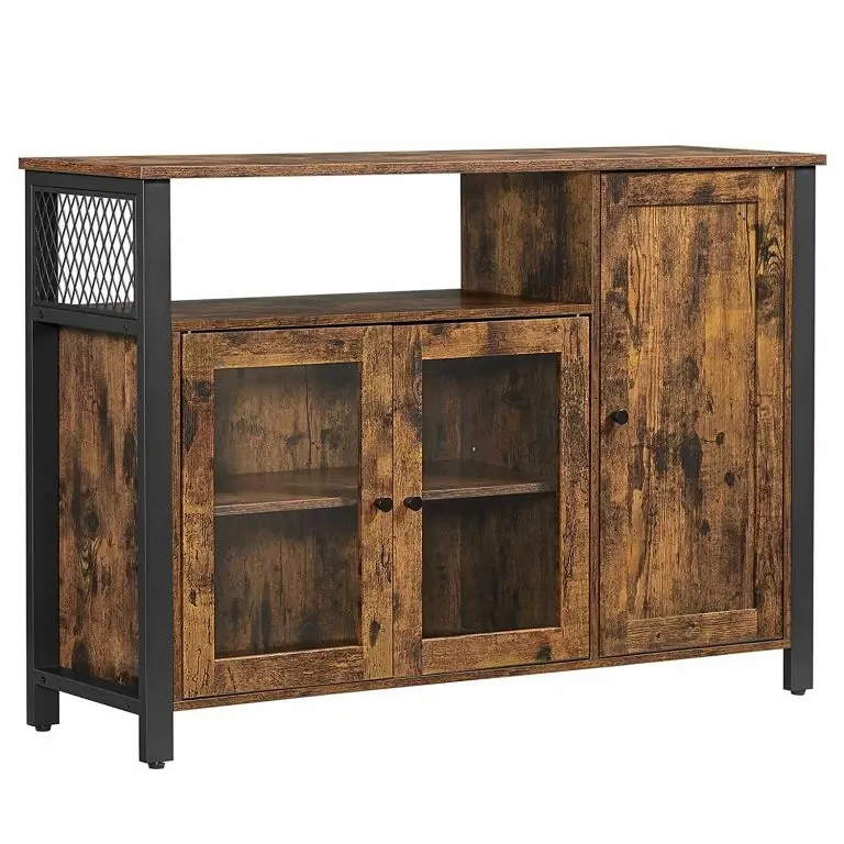 loftscape Red Living Buffet Toulouse II – Marron / Noir