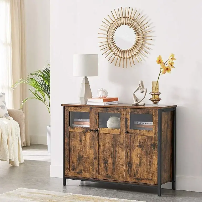 Loftscape Red Living Buffet Toulouse III – Marron / Noir