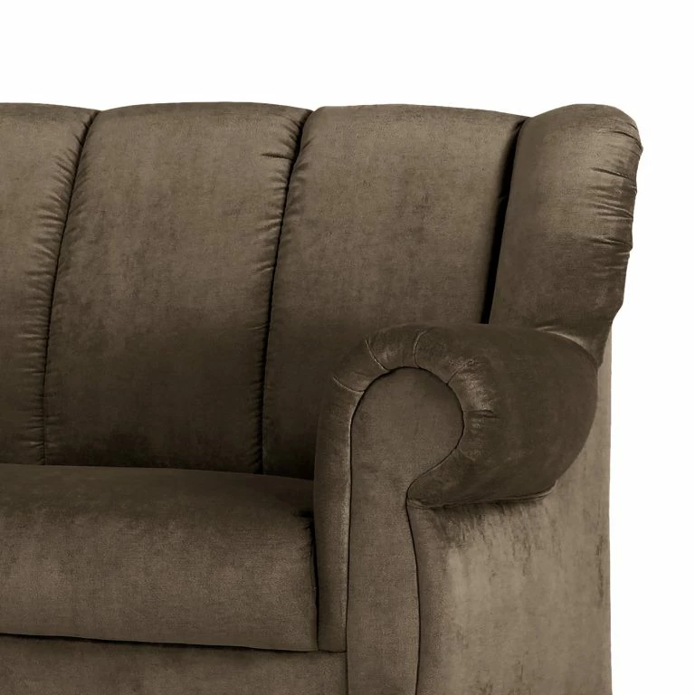 Loftscape Red Living Canapé Comodo I (2 Places) – Microfibre Marron