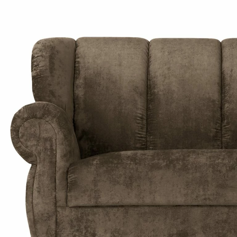 Loftscape Red Living Canapé Comodo I (2 Places) – Microfibre Marron