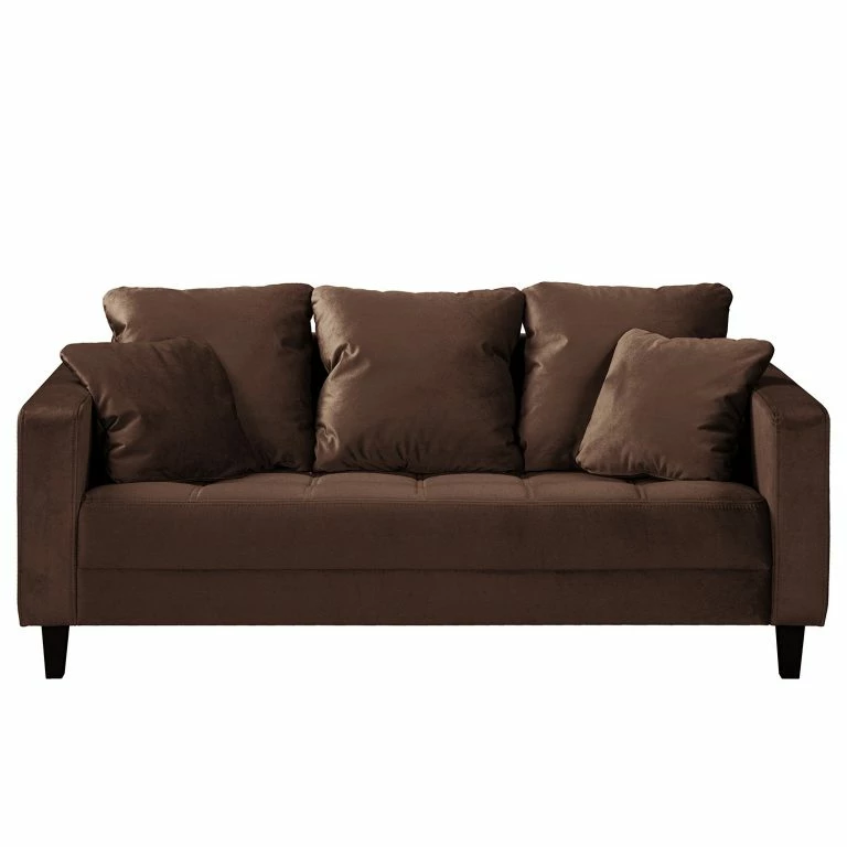 Loftscape Red Living Canapé Elnora (2 Places) – Velours – Marron
