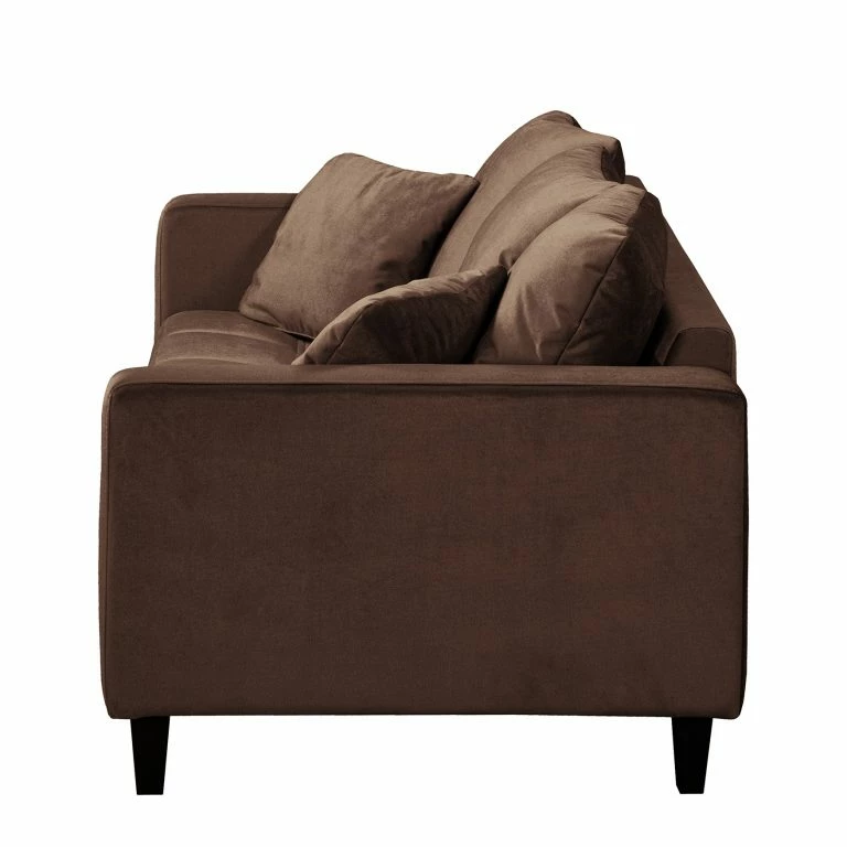 Loftscape Red Living Canapé Elnora (2 Places) – Velours – Marron
