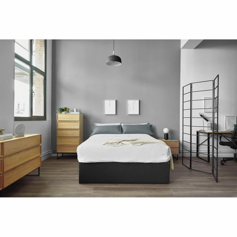 Loftscape Red Living Commode Tabora II – Placage En Bois Véritable – Chêne