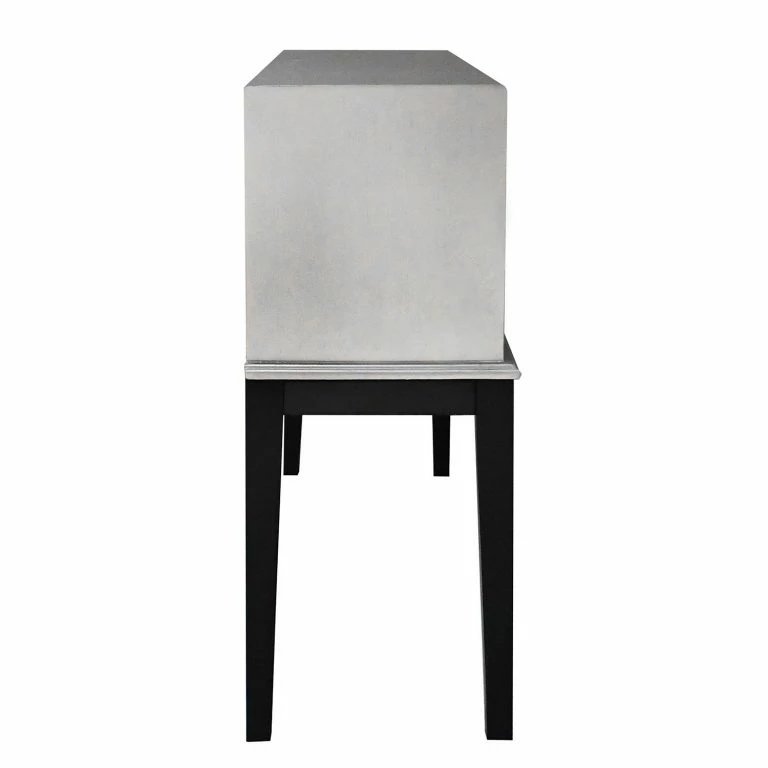 Loftscape Red Living Commode Vaunac – Blanc / Argenté / Noir
