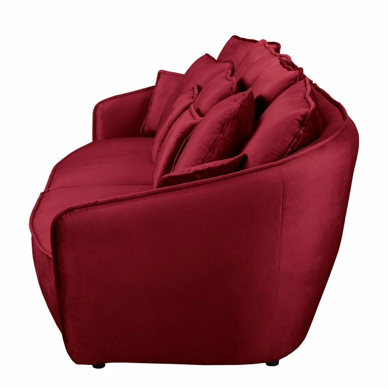 Loftscape Red Living Grand Canapé Le Vicel I – Velours – Rouge