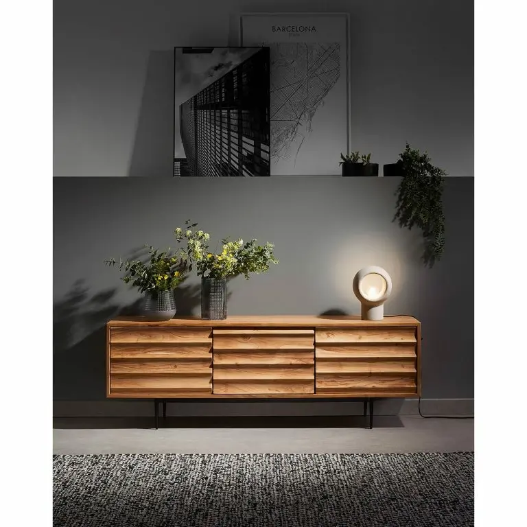 Loftscape Red Living Meuble TV Bela-Bela – Acacia Massif