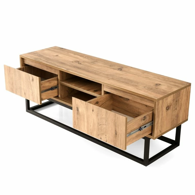 Loftscape Red Living Meuble TV Boddington I – Imitation Pin / Noir