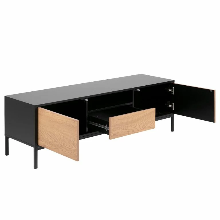 Loftscape Red Living Meuble TV Coogee – Imitation Chêne Sauvage