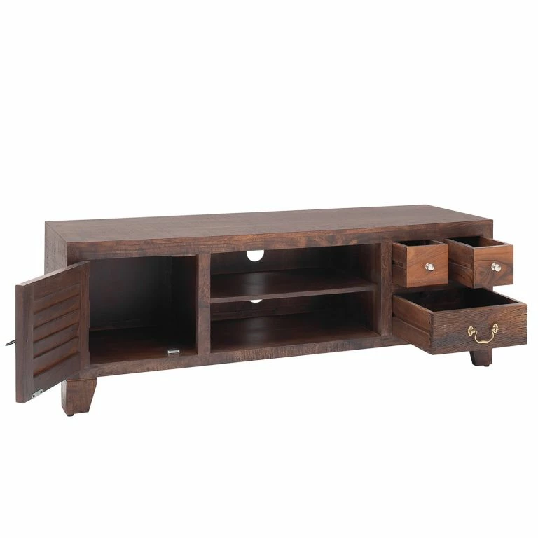 Loftscape Red Living Meuble TV Frensco – Acacia Massif