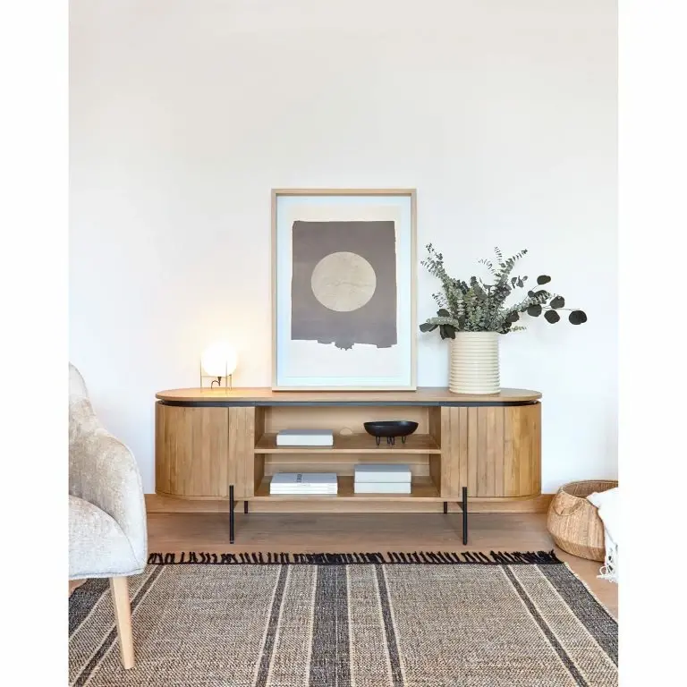 Loftscape Red Living Meuble TV Lusaka – Manguier Massif