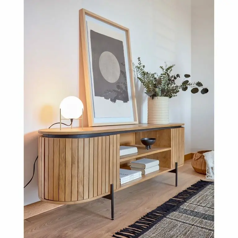 Loftscape Red Living Meuble TV Lusaka – Manguier Massif