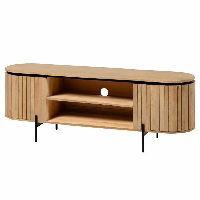 loftscape Red Living Meuble TV Lusaka – Manguier massif