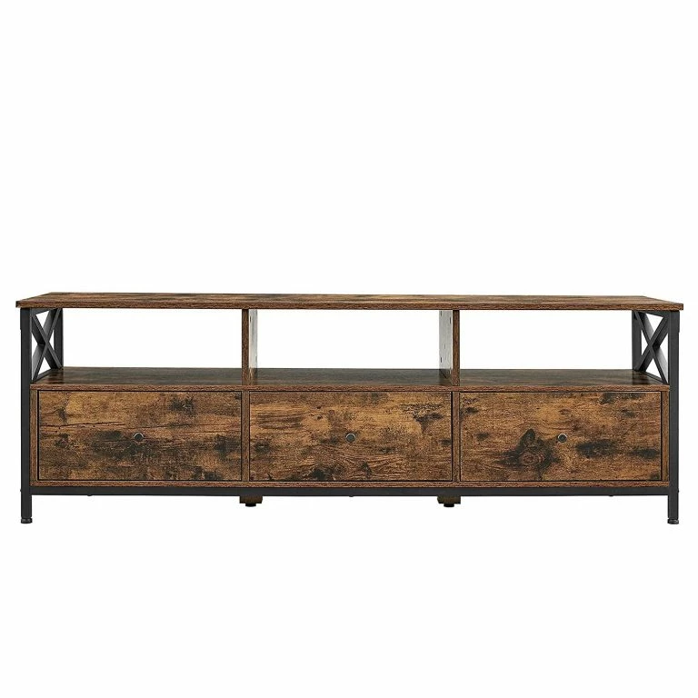 Loftscape Red Living Meuble TV Molalla I – Marron / Noir