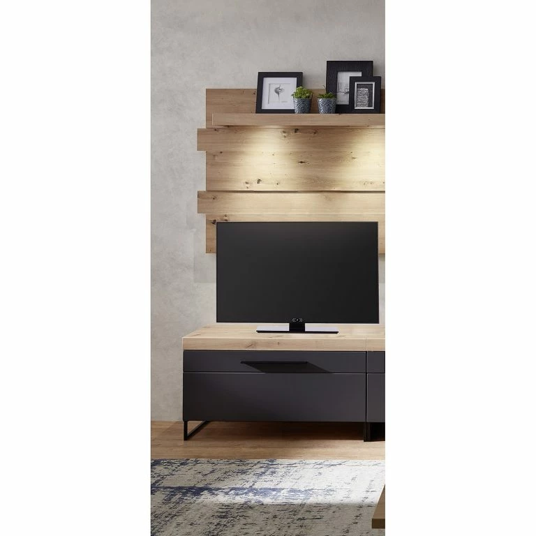 Loftscape Red Living Meuble TV Parolin I – Gris Foncé