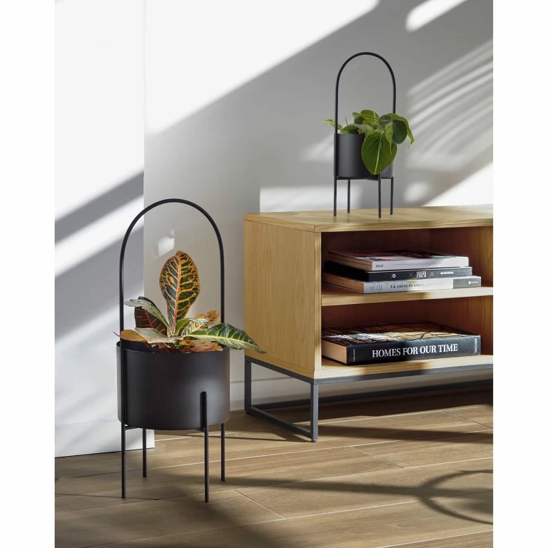 Loftscape Red Living Meuble TV Tabora I – Placage En Bois Véritable – Chêne