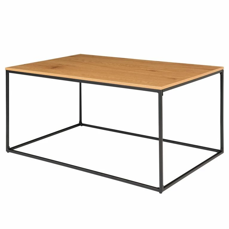 Loftscape Red Living Table Basse Arette – Imitation Chêne