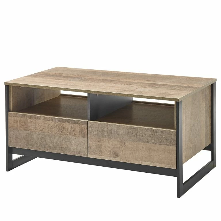 loftscape Red Living Table basse Cocody – Imitation chêne Montana / Gris