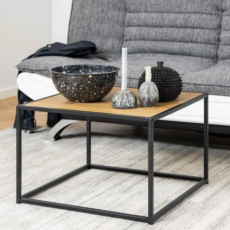 Loftscape Red Living Table Basse Coogee IV – Imitation Chêne Sauvage / Noir