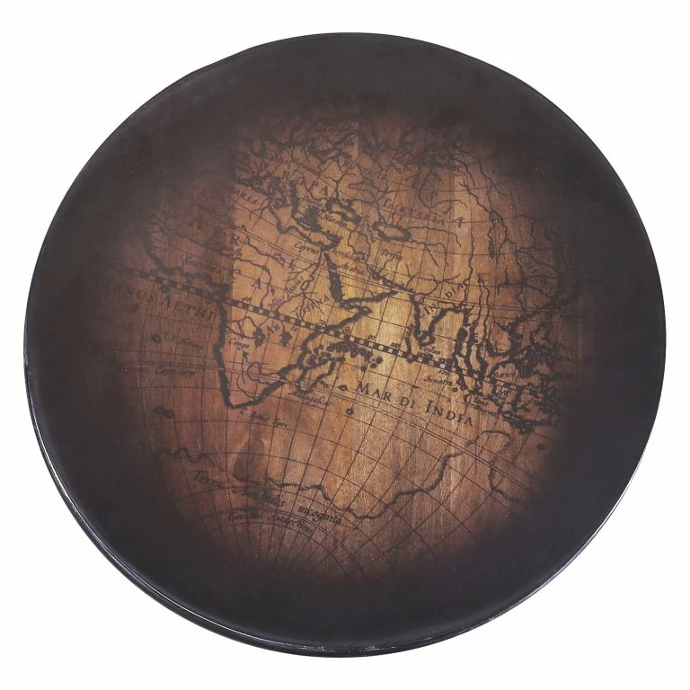 Loftscape Red Living Table Basse Jouy – Manguier Massif / Métal – Marron / Noir