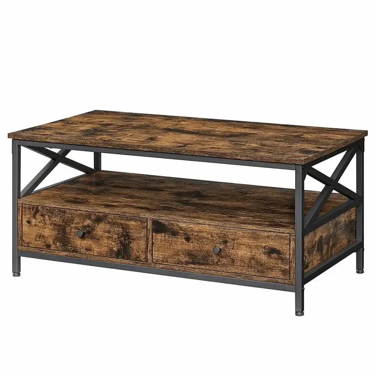 loftscape Red Living Table basse Molalla II – Marron / Noir
