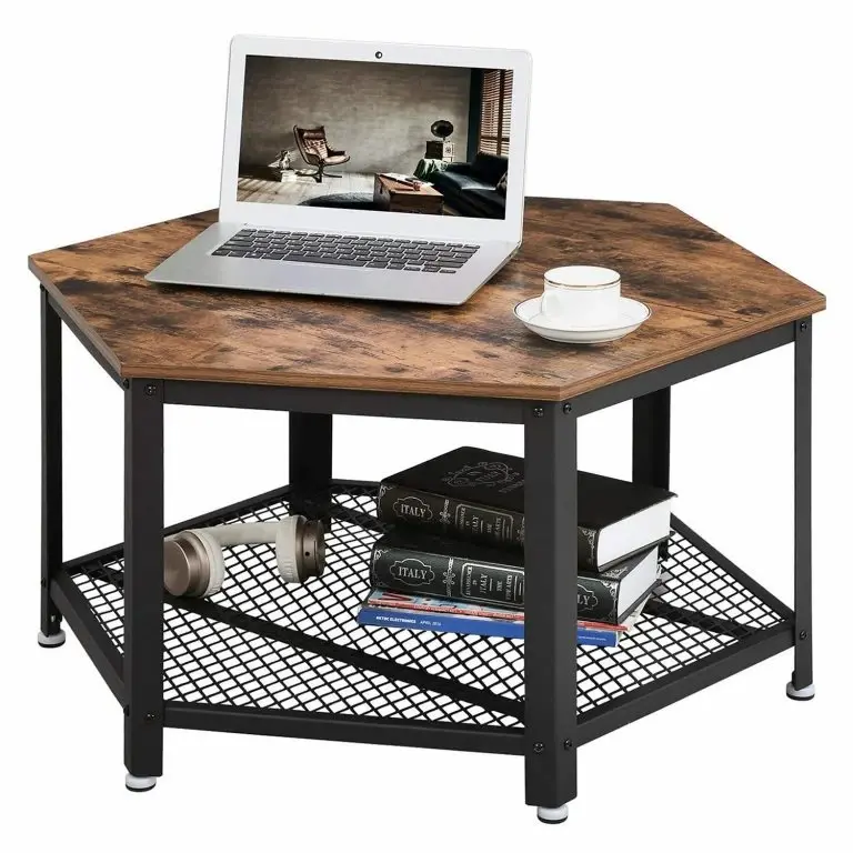 Loftscape Red Living Table Basse Morristown – Marron / Noir