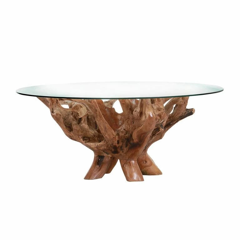 loftscape Red Living Table basse Nootka – Teck massif ancien
