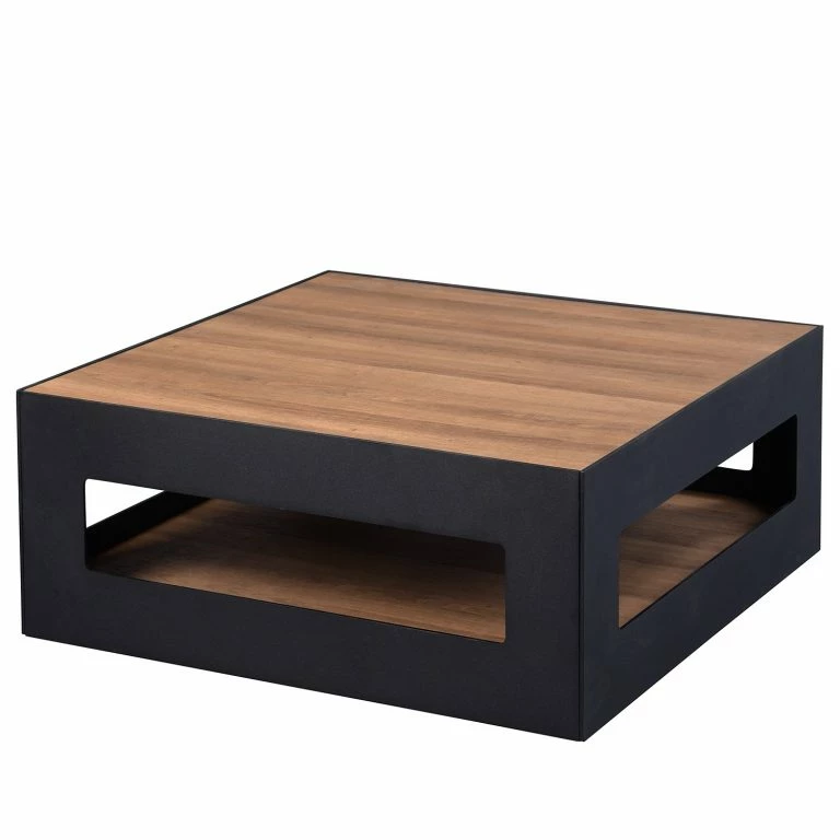 loftscape Red Living Table basse Pensu – Métal – Marron / Noir