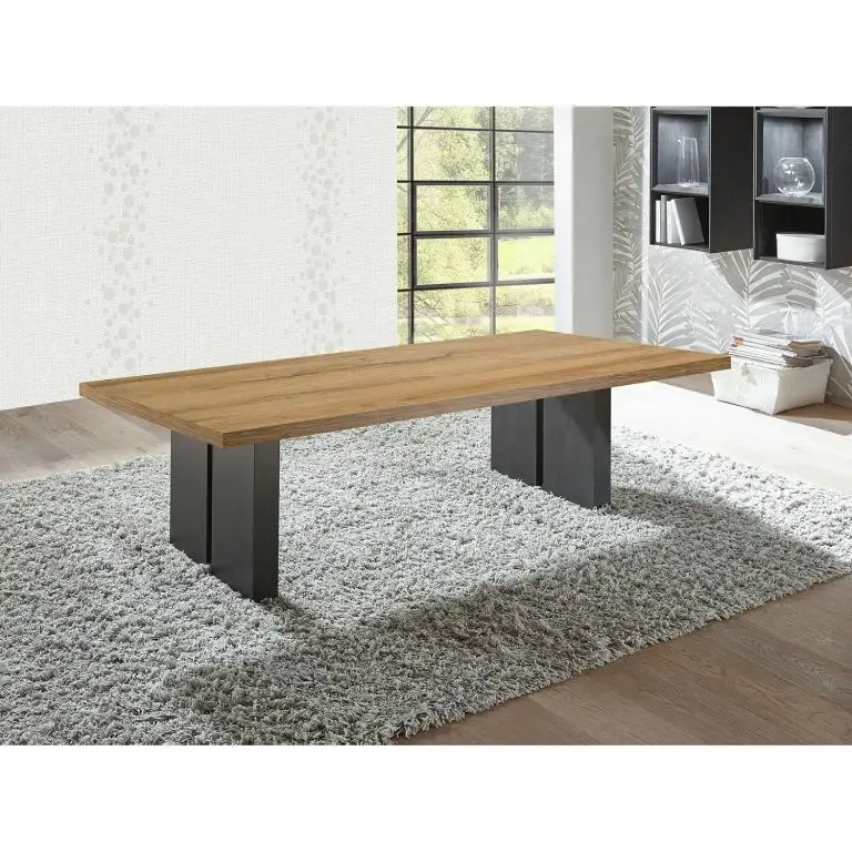 Loftscape Red Living Table Basse Rangeville I – Imitation Chêne