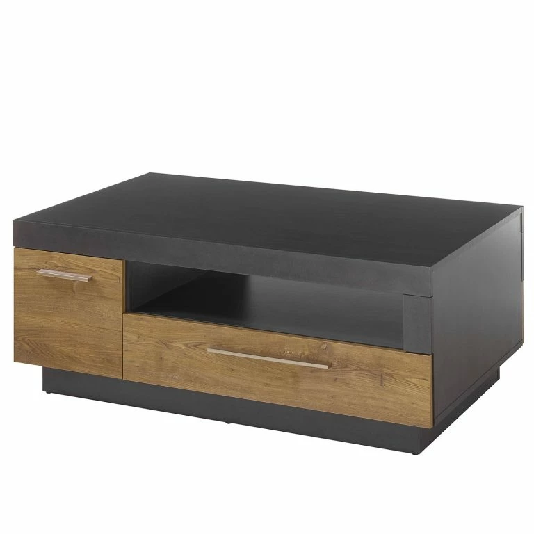 loftscape Red Living Table basse Talence – Imitation châtaigner / Gris