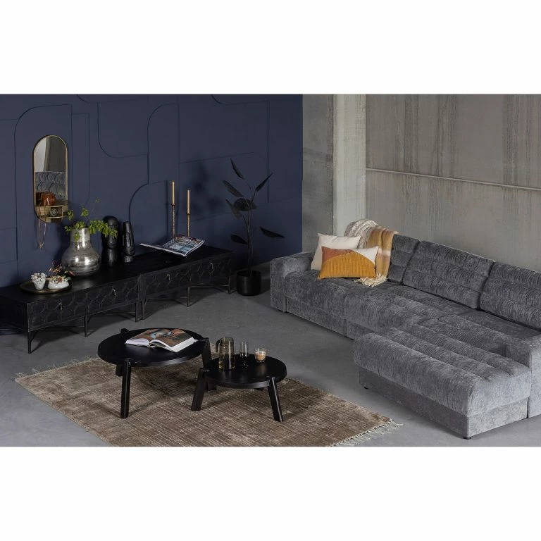 Loftscape Red Living Table Basse Tarsa – Aluminium – Noir