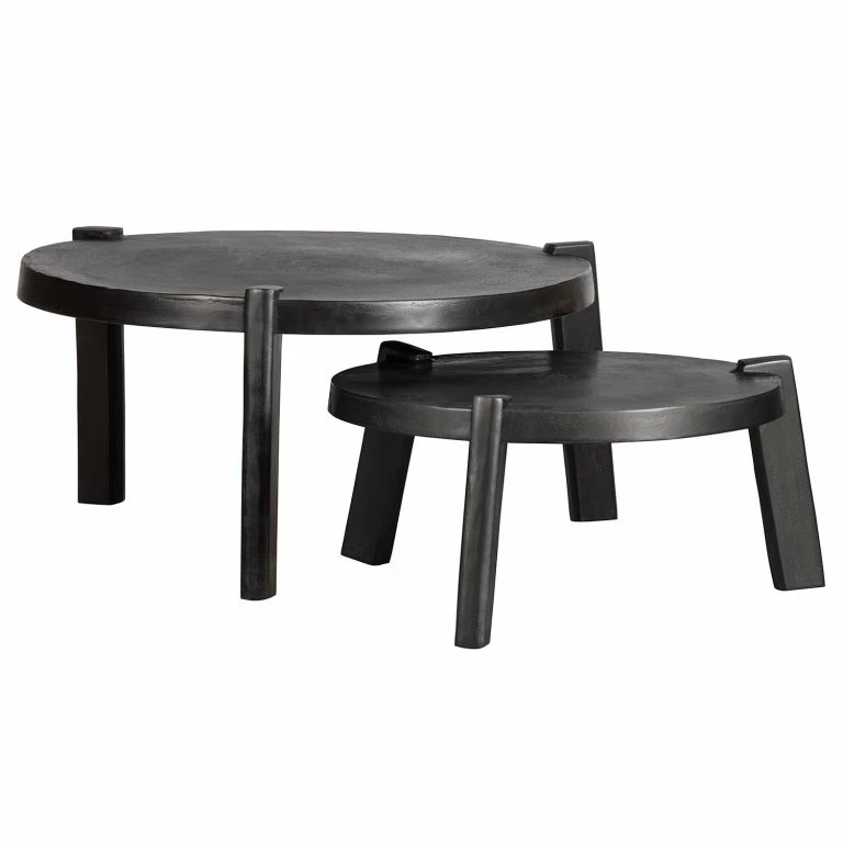 Loftscape Red Living Table Basse Tarsa – Aluminium – Noir