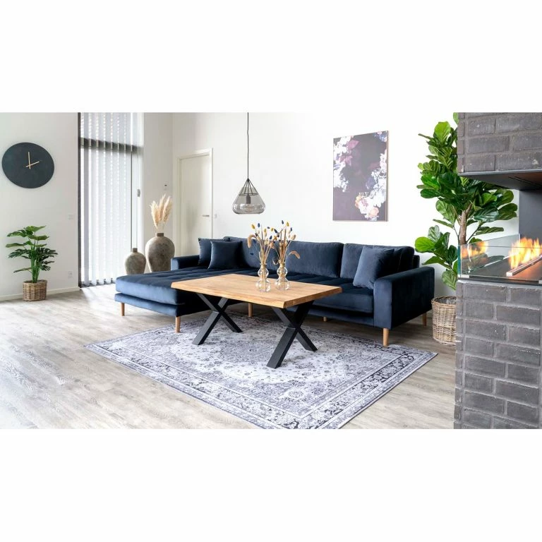 Loftscape Red Living Table Basse Togo – Chêne Massif / Métal – Chêne