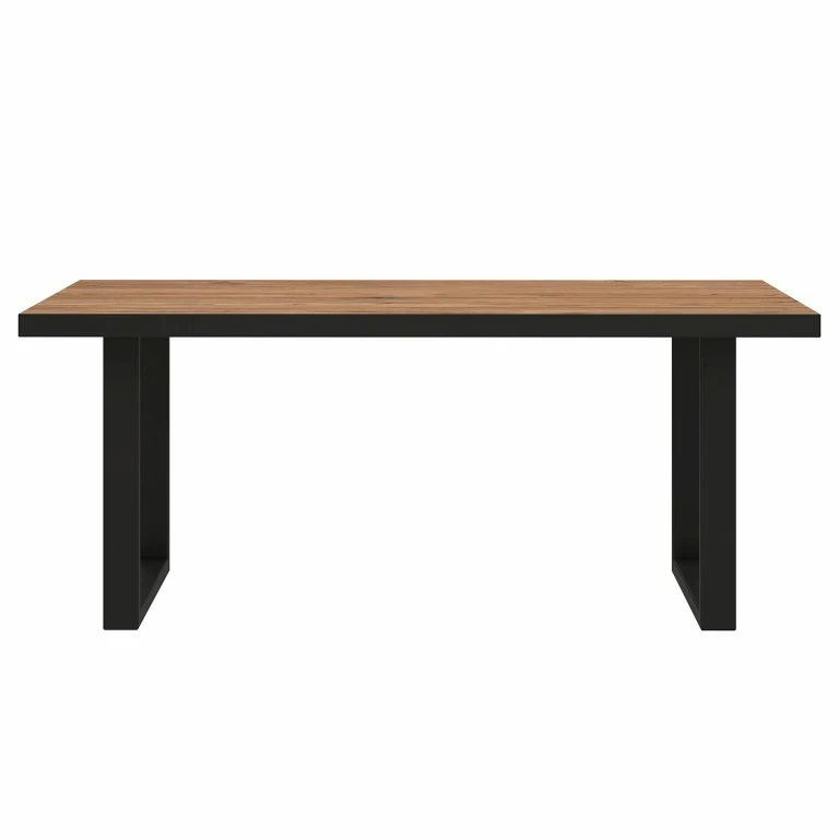Loftscape Red Living Table Basse Trylith – Imitation Chêne Rustique / Noir