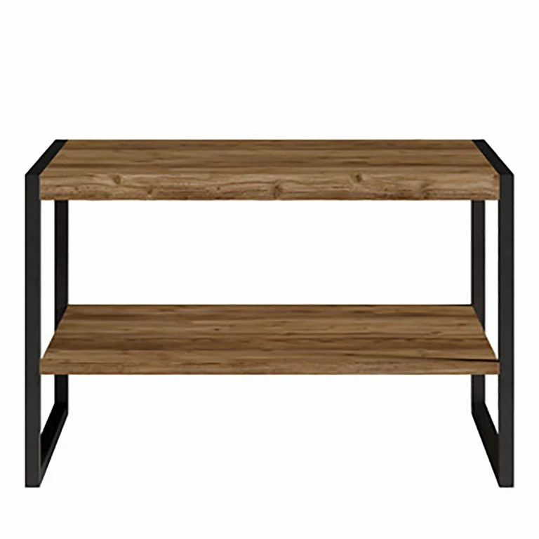 Loftscape Red Living Table Basse Turriers – Imitation épicéa / Noir Mat