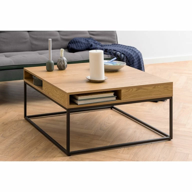 Loftscape Red Living Table Basse Widding – Imitation Chêne Sauvage