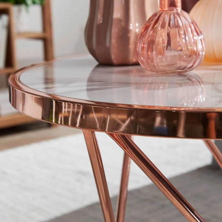 Loftscape Red Living Tables Gigognes Merlimont – Cuivre