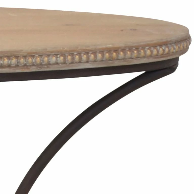 Loftscape Ridgevalley Bout De Canapé Manderfeld – Pin Massif – Pin / Noir