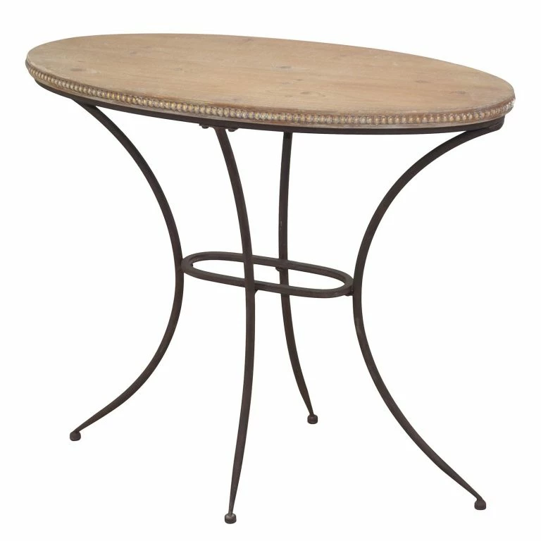 loftscape Ridgevalley Bout de canapé Manderfeld – Pin massif – Pin / Noir
